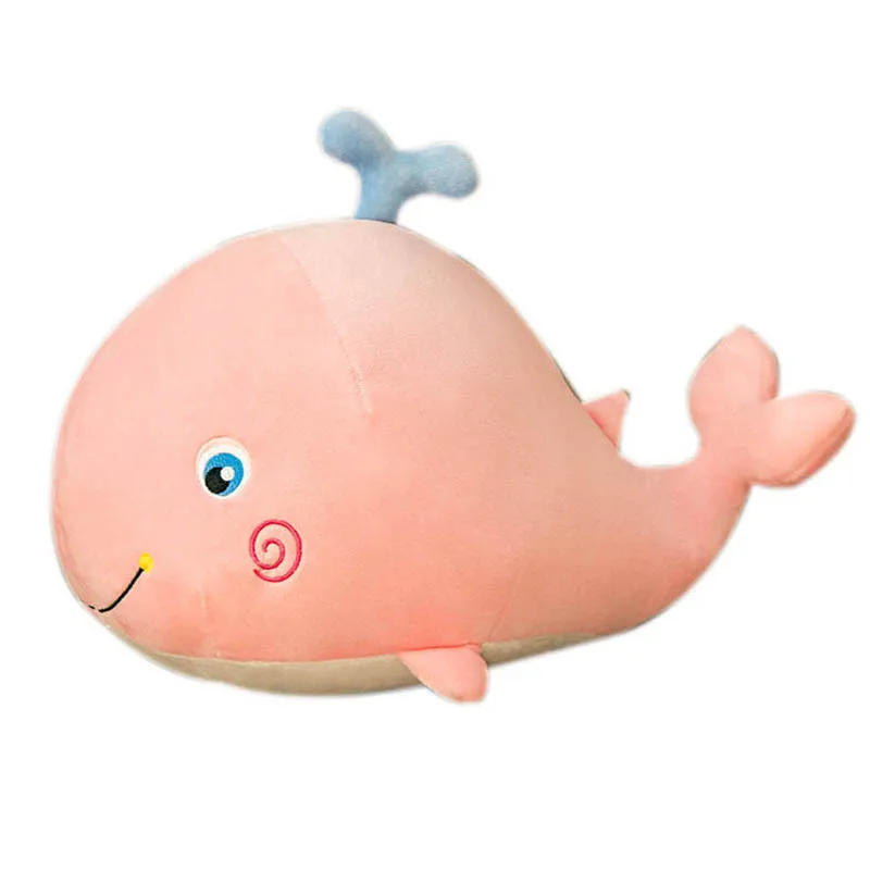 Симпатичная плюшевая подушка 30/45 см с имитацией Кита игрушки животными