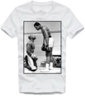 Футболка Мэй метерология против Мухаммеда Али реальный G.O.A.T Новая модная мужская летняя брендовая стильная облегающая футболка с коротким рукавом под заказ