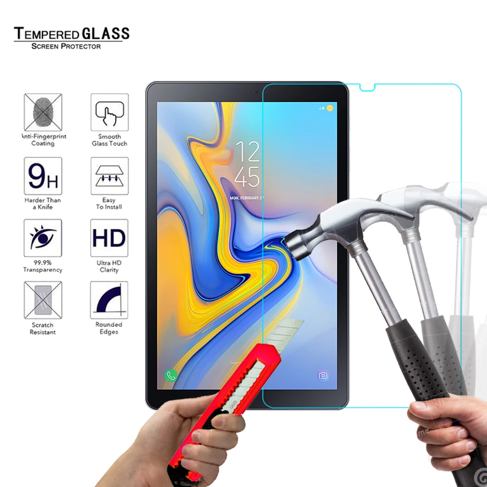 

Для Samsung Galaxy Tab A 10,5 дюймов T590 T595 закаленное стекло Защита для экрана планшета для Tab A SM-T590 SM-T595 защитная пленка