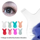 10 шт.упаковка, пластиковые кисти для ресниц