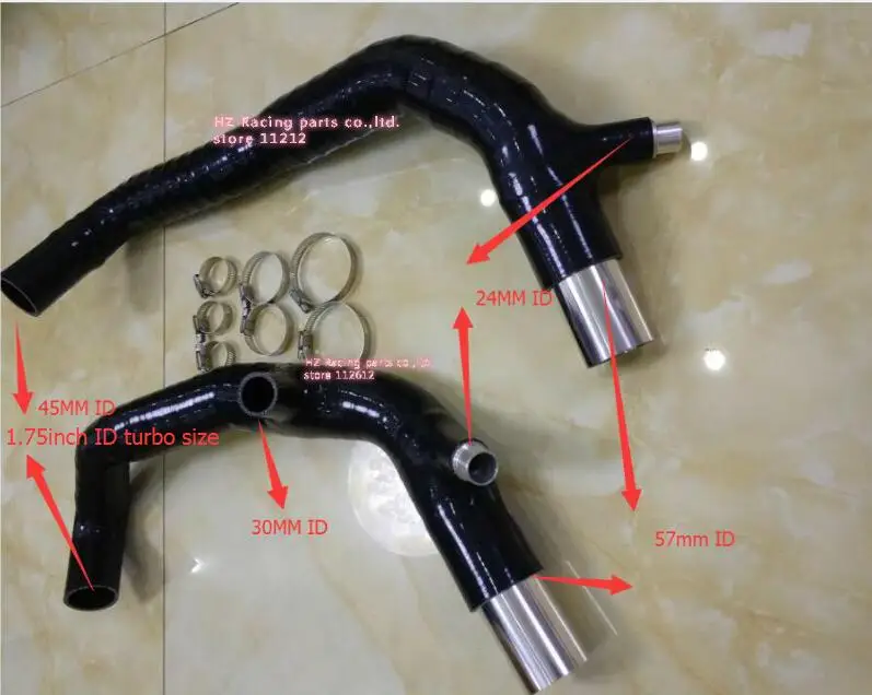 N54 turbo впускная труба 135i 135is E82 1 м турбо впускная труба 335i 335xi 335is E90 E91 E92 E93 535i 535xi E60 Z4 E89 впускная труба 07-10