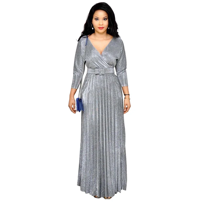 Африканские платья для женщин 2019 Новая мода Дашики Базен Riche традиционная