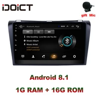 idoict android 9 1 car dvd player gps navigation multimedia for mazda 3 radio 2004 2013 car stereo head unit wifi