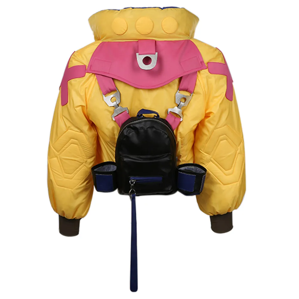 Костюм для косплея Valorant Killjoy пальто сумка костюмы на Хэллоуин куртка взрослых |