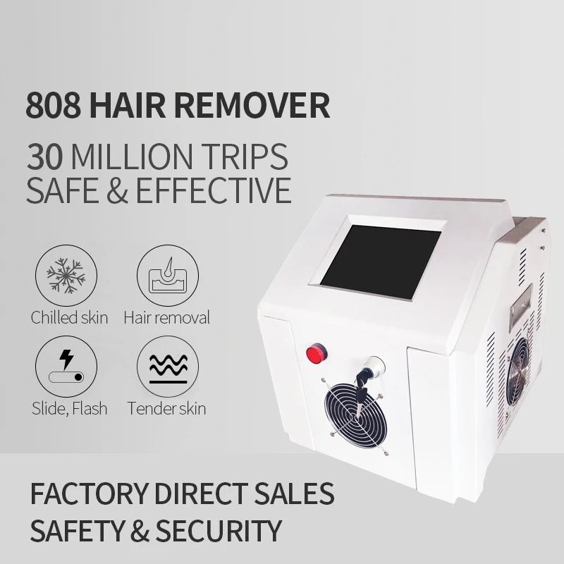 Портативная машина для удаления волос 808 диодный лазер/Оборудование облучения