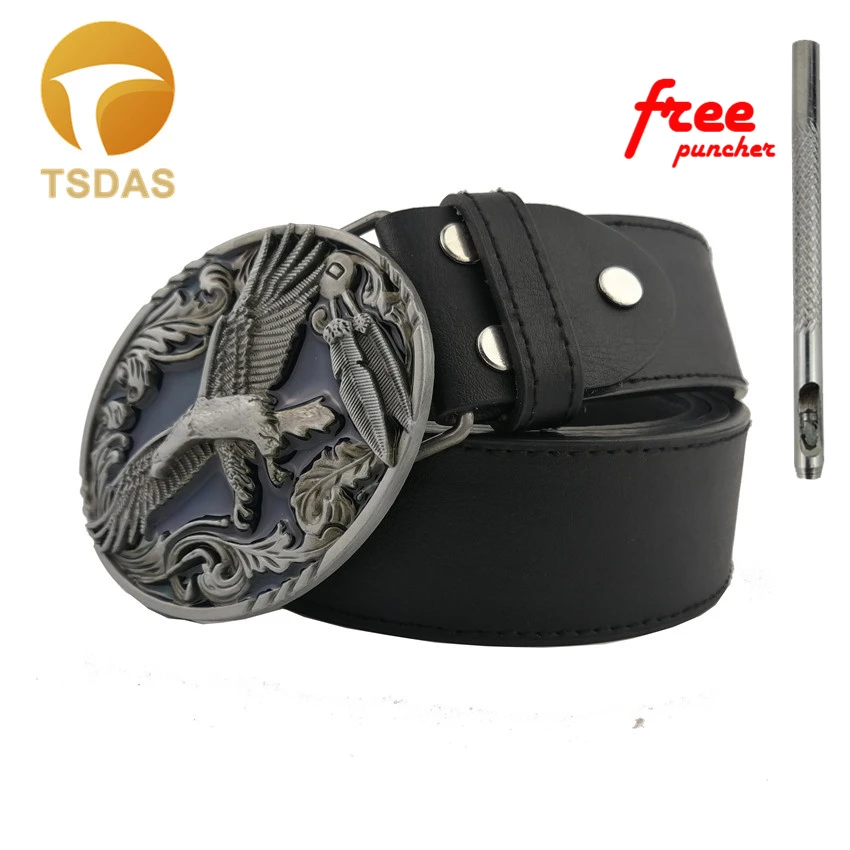 Орел с ремешком пряжкой в ковбойском стиле металлической для мужчин ремень