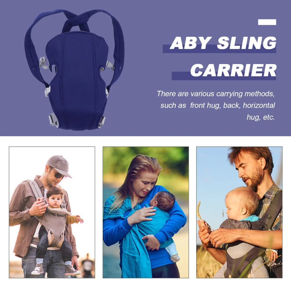 

Breathable Mesh Baby Carrier Newborn Infant Front and Back Holder Carrier