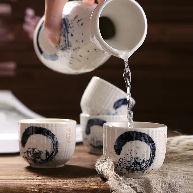 Набор японского сакэ креативный керамический набор для вина домашняя изоляция