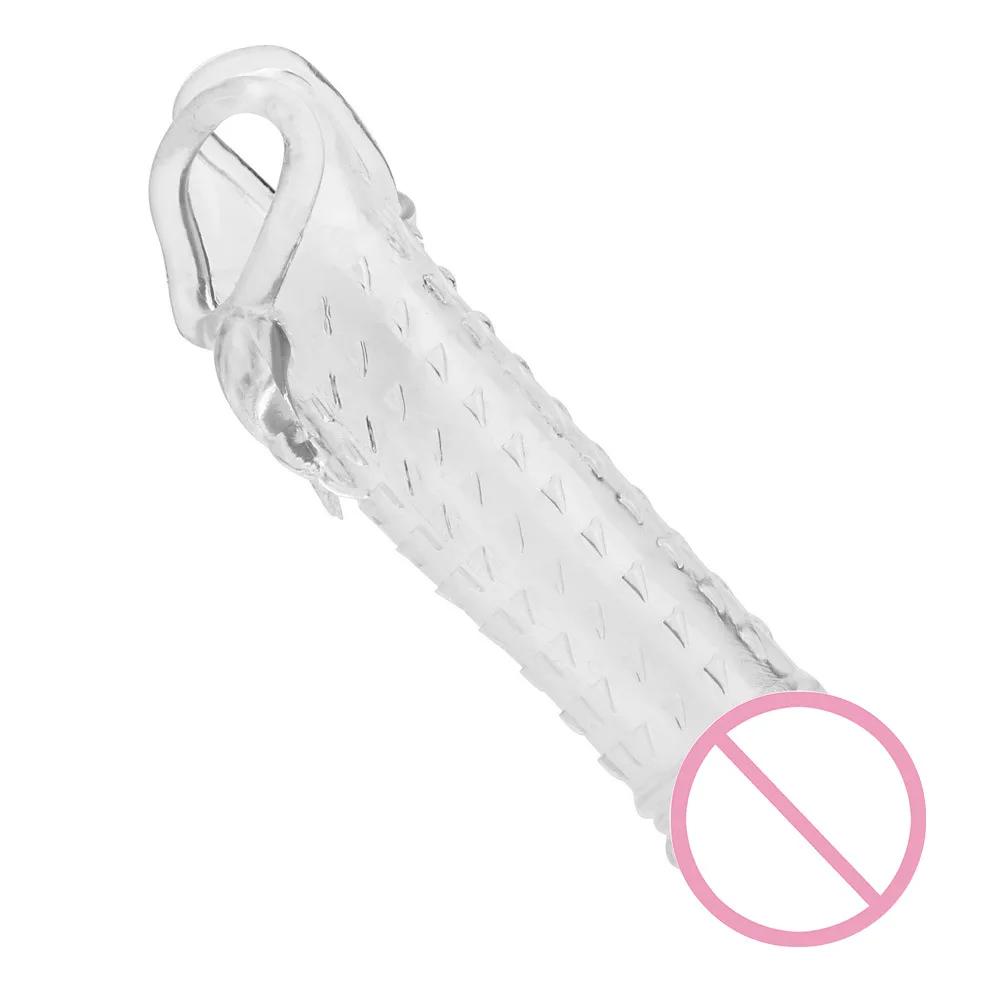 Эластичный рукав удлинитель для пениса увеличение мужчин t образное Кольцо