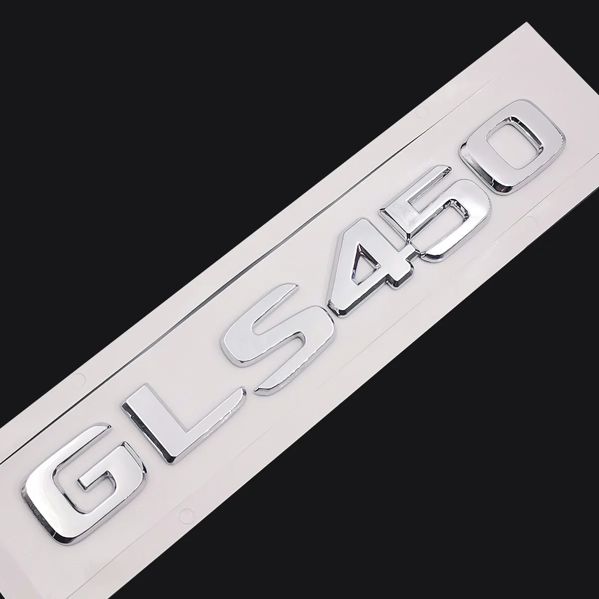 Оригинальный размер 1:1 Автомобильная эмблема заднего хвоста цифры буквы