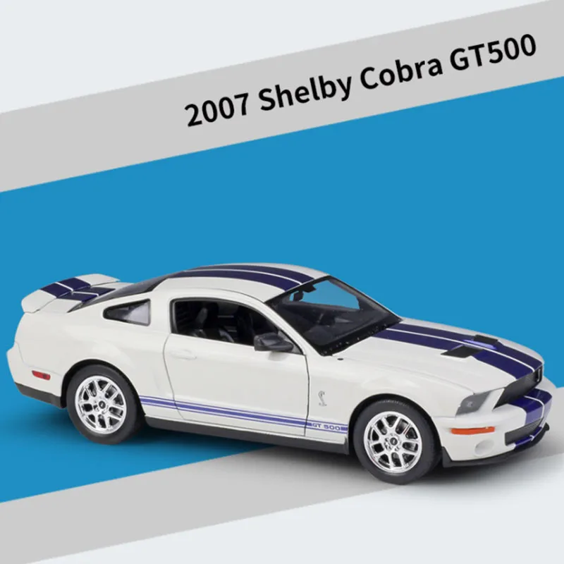 1/24 литье под давлением 2007 1969 Mustang Shelby Cobra GT 429 модель спортивного автомобиля