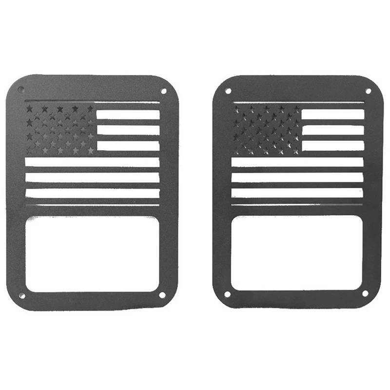 Автомобильный задний светильник защитные накладки для 2007 2017 Jeep Wrangler JK