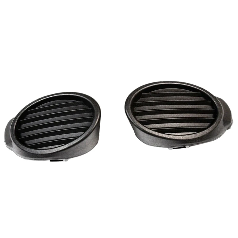 1 пара передний бампер противотуманный светильник лампа крышка решетка рамка для