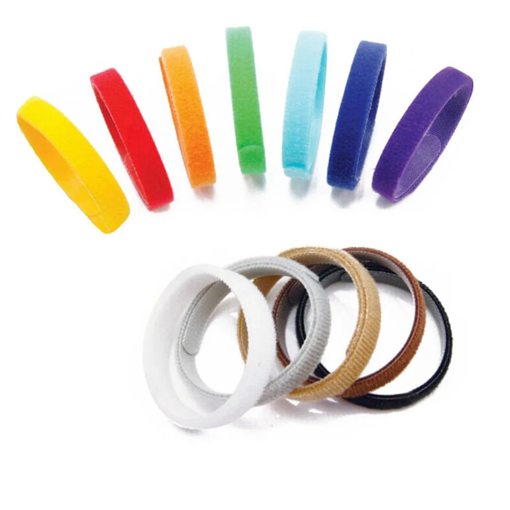 Ошейники для домашних животных 12 Цветов идентификационная ID собак полосы