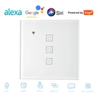 Переключатель для штор, Wi-Fi, Tuya, для рулонных штор с электродвигателем, шторы, умный дом, работает с Alexa, Google Home, Siri