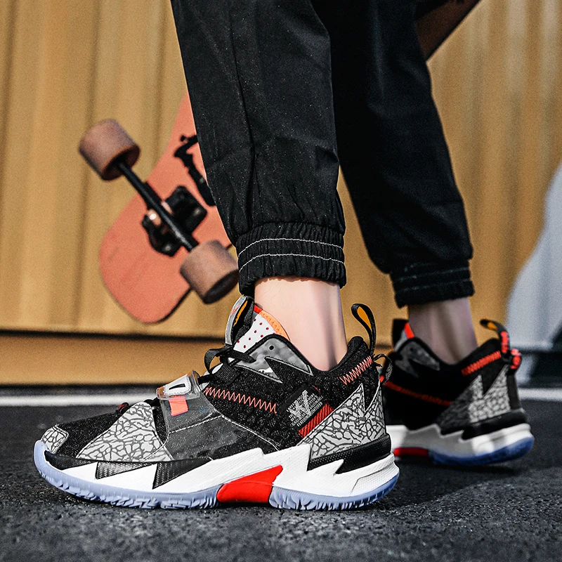 New Rainbow Men Basketball Shoes Fashion Street High Sneakers Men Breathable Unisex Superstar Designer Shoes zapatos baloncesto