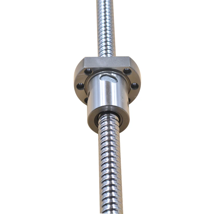 Шариковый винт SFU1204 длина 150 мм шариковый с фланцем Одиночная гайка или BK10 BF10