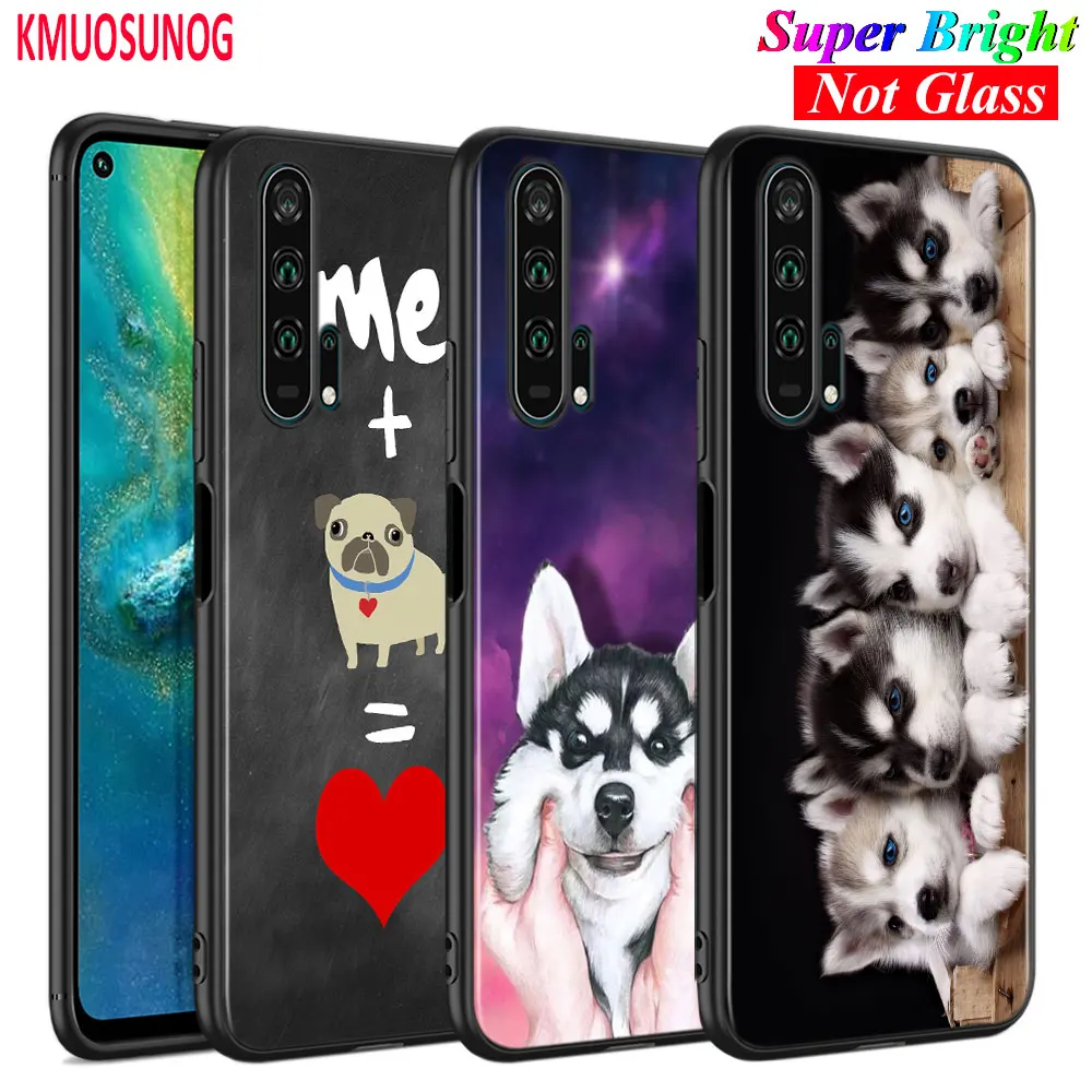Черный силиконовый чехол для телефона Huawei Honor 10i 9X 8X 20 10 9 Lite 8 8A 7A 7C Pro Lite|Бамперы| |
