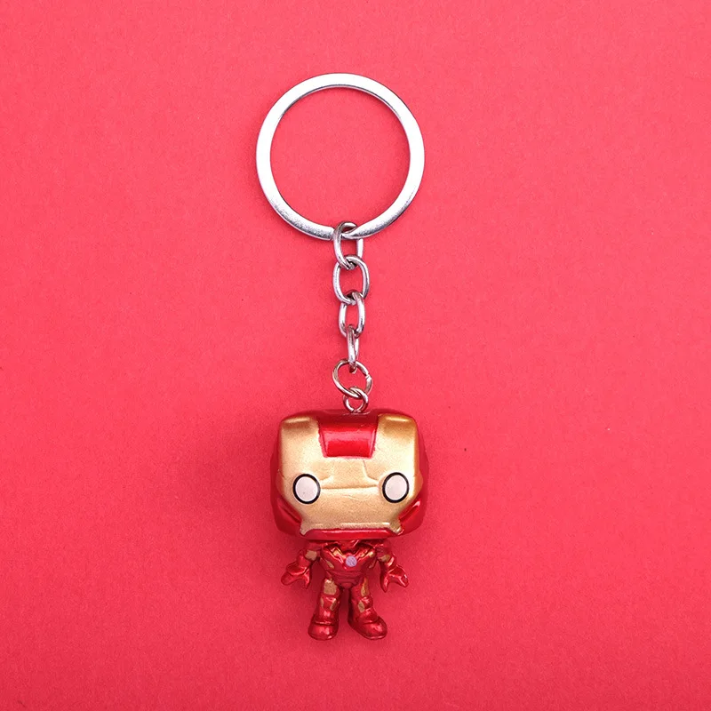 Новые украшения Marvel Супергерои Мстители 4 Логотип Стиль металлические подвески, брелоки с буквой «А брелки Porte Clef держатель ключа chaveiro - Цвет: PVC7