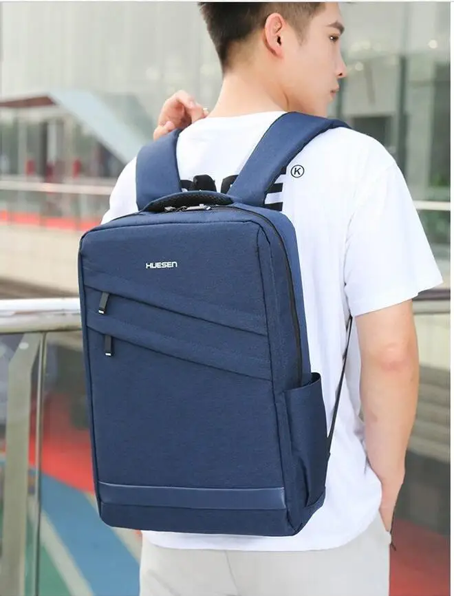 Новый молодежный модный рюкзак с USB бизнес-компьютерной сумкой офисный в наличии