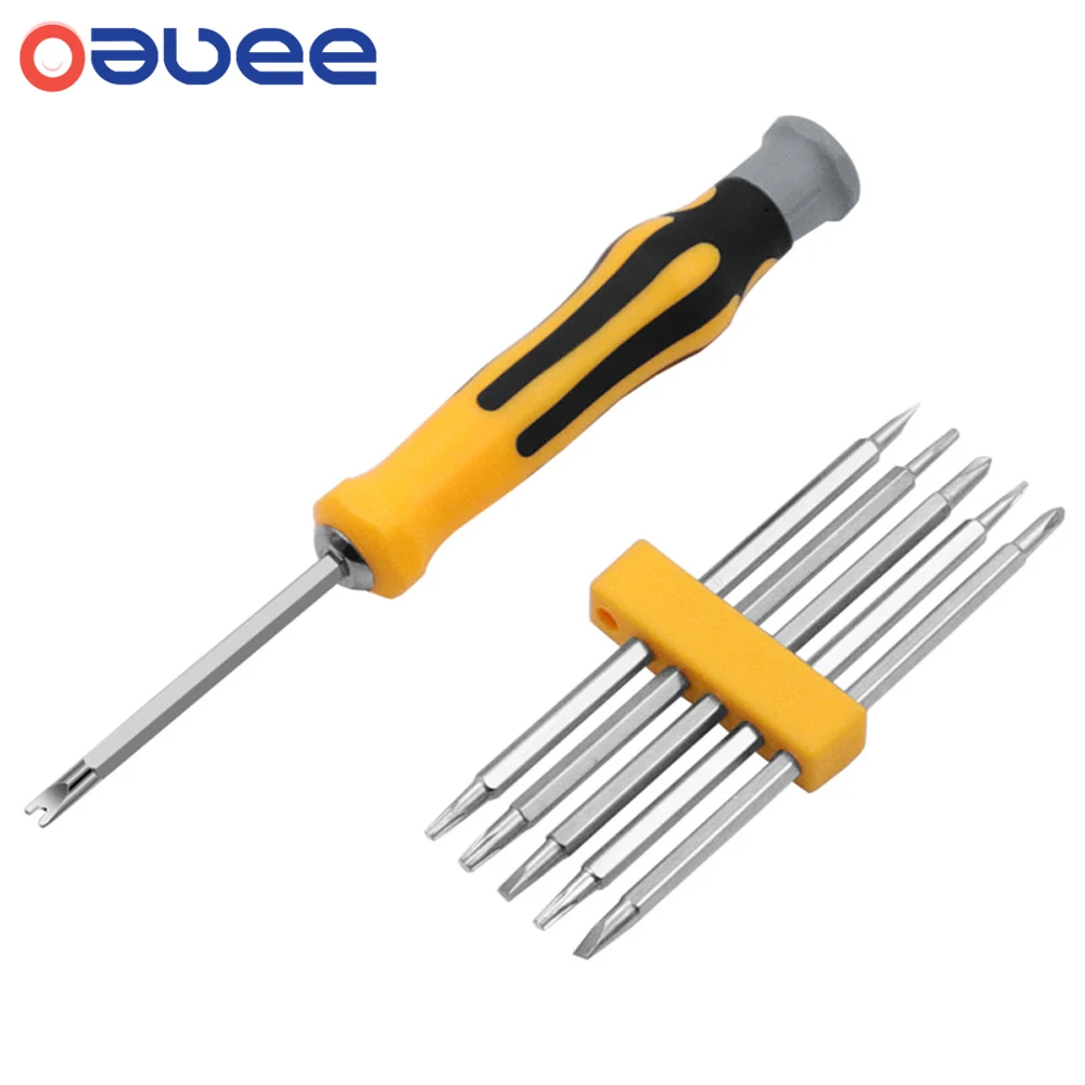 

6hl1 Set Security Tamper Proof Magnetic Screwdriver Drill Bit Hex Torx Screwdriver Bits Flat Head Hand Tools