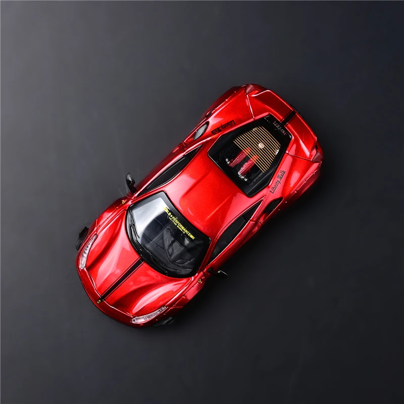 

CM Model 1:64 488 Metallic Red Diecast Model Car