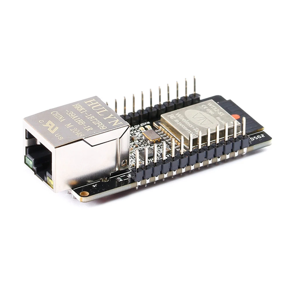 

WT32-ETH01 встроенный WiFi Bluetooth-совместимый Ethernet последовательный порт беспроводной модуль сетевой комбинированный шлюз запасная плата