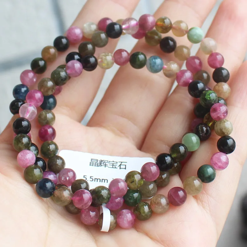 9347 # один предмет на картинке 3 слоя/21 дюйм натуральный Радужный цвет 5 мм