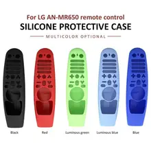 For Lg AN-MR600 AN-MR650 AN-MR18BA MR19BA Silicone Remote Control Cases Protective Silicone Covers Shockproof Sleeve Accesories