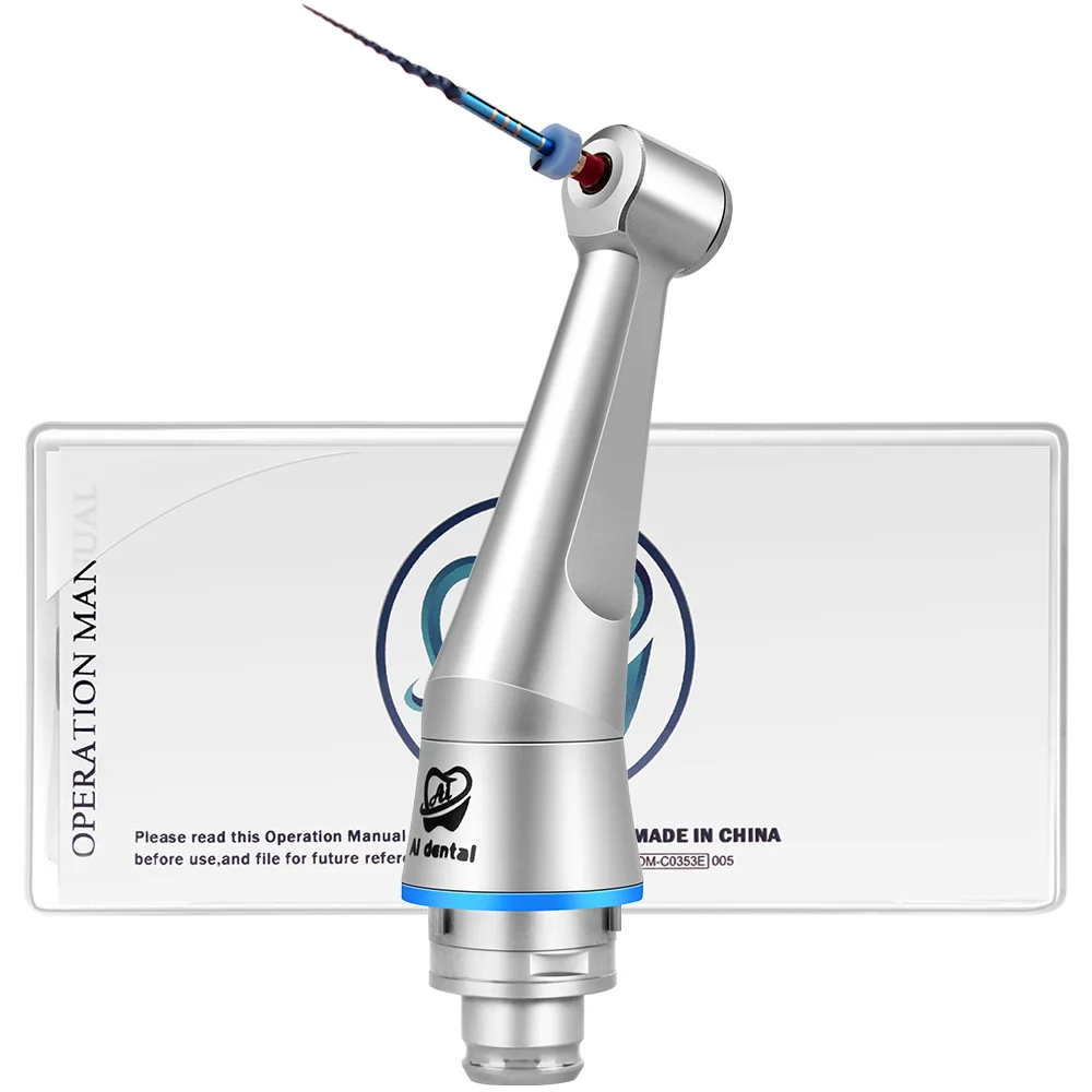 

AI-SF1 Contra Angle Handpiece 1:1 Low Speed For Ni-Ti Files Endodontic Treatment Endo Miniature Head Root Canal Dental Equipment