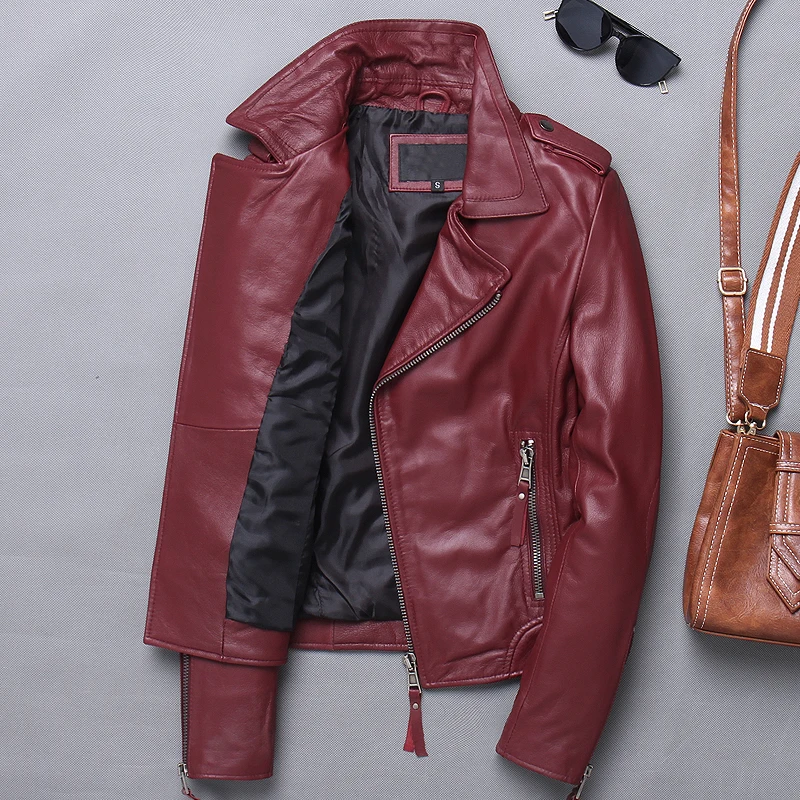 100% натуральная овчина Женская куртка женская уличная из натуральной кожи Монтон