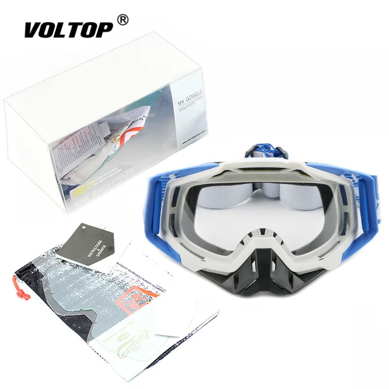 

Motocross Goggles Gafas Motorcycle Helmet Cycling Glasses Atv Dirt Bike Sunglasses Safety Goggles With Packaging T Blue