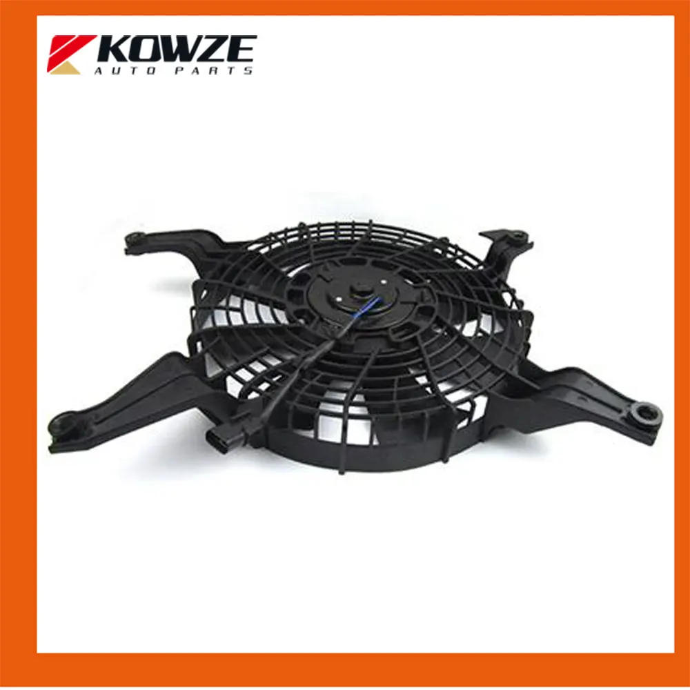 Конденсаторный двигатель вентилятора кондиционера и кожух для Mitsubishi Pajero Montero 3 4