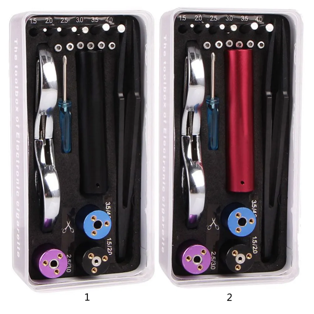 Набор инструментов для вейпа сделай сам 6 в 1 нагревательная проволочный фитиль с