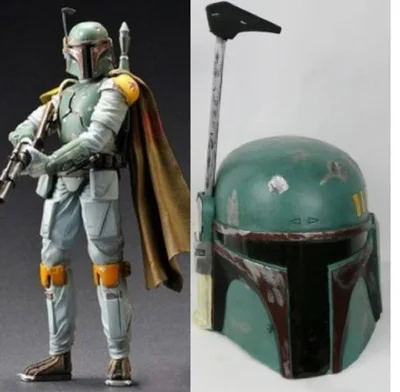 Star Wars шлем Косплэй охотник за головами бобы Фетта маска хэллоуин из ПВХ реквизит |