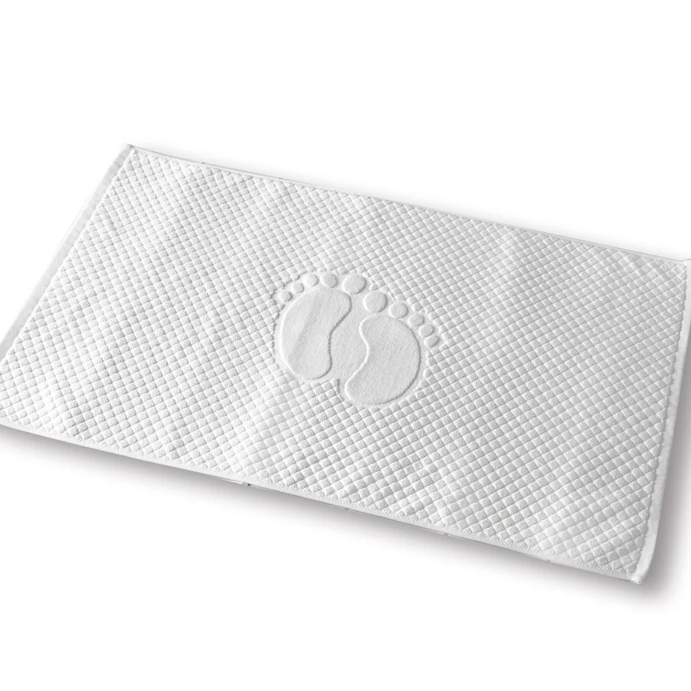 Хлопковый коврик для ванной в форме полотенца отеля спа красоты пола входная