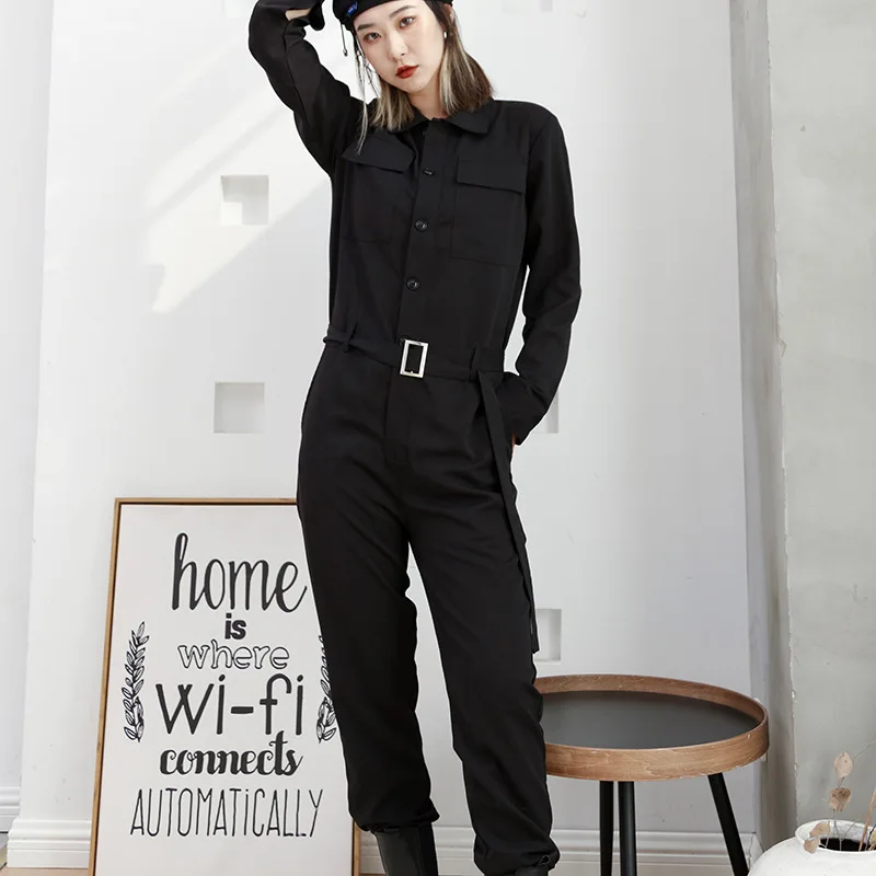 Women's Overalls Spring And Autumn New Classic Dark Yamamoto Style Fashion Trend Leisure High Street Large Size Jumpsuit Pants