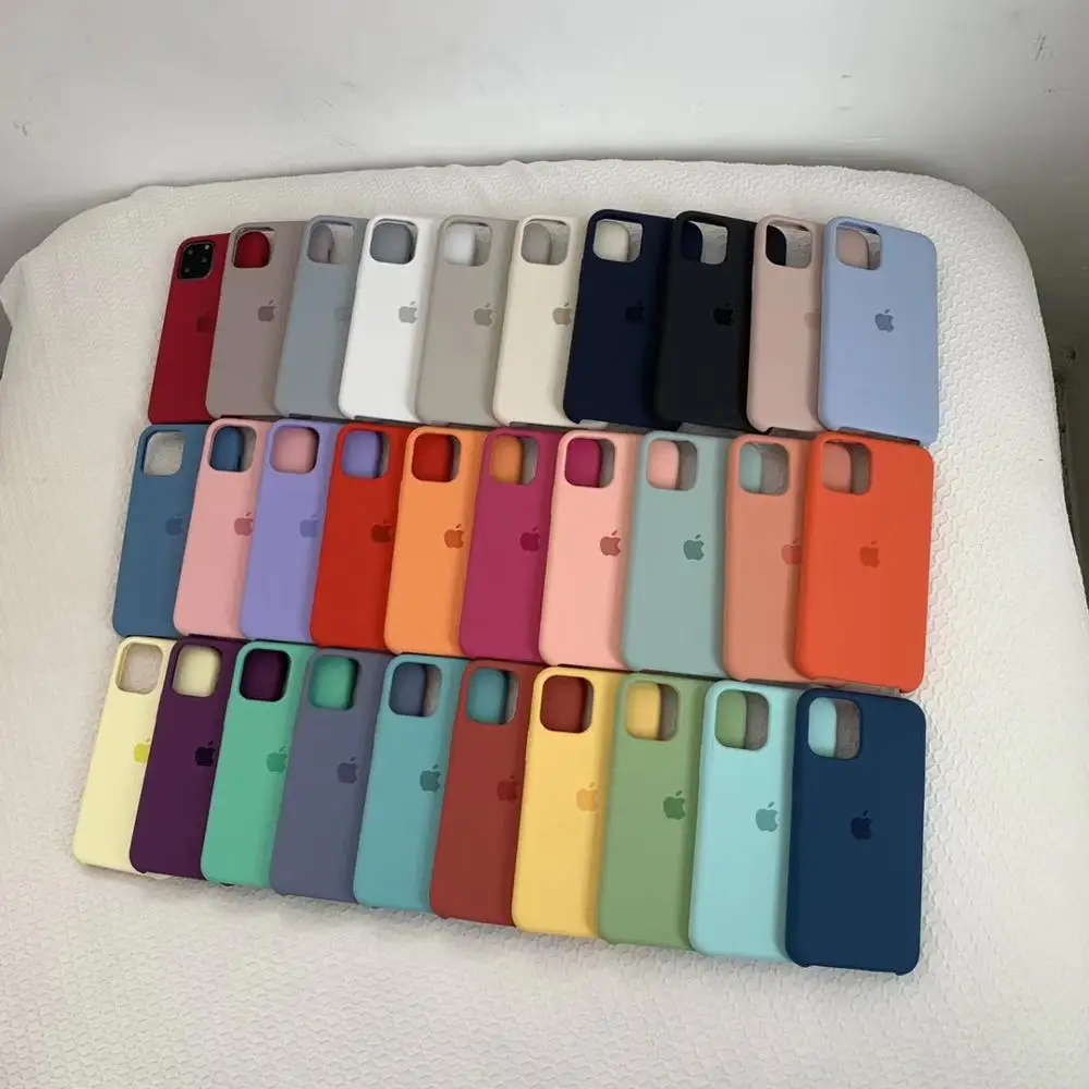 Высококачественный жидкий силиконовый чехол для телефона iPhone 11PRO MAX мягкая