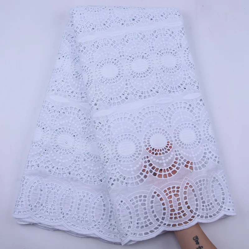 SJD кружевная белая африканская ткань с сеткой и вышивкой французская ярким