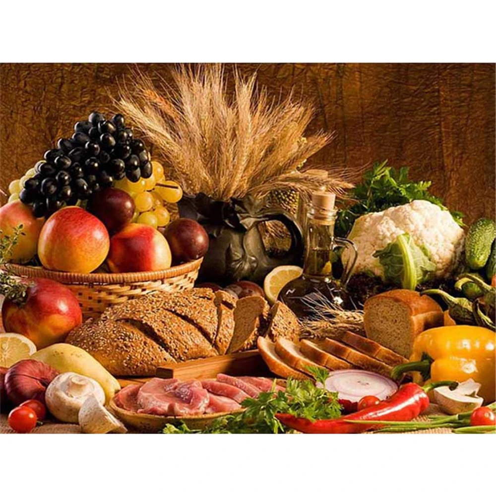 

Набор для вышивки крестиком 11CT в виде фруктов