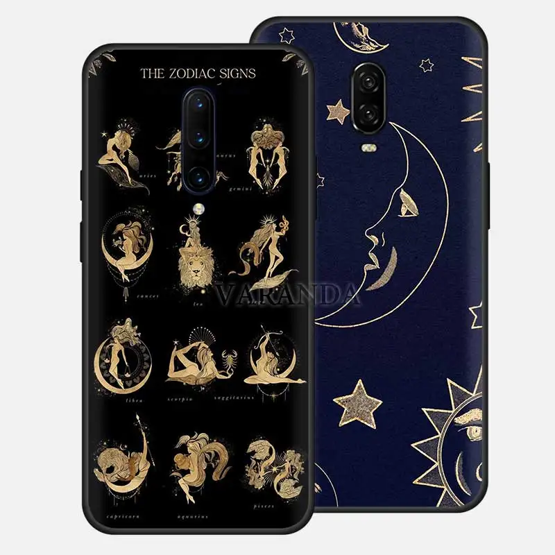 mobile phone case for oneplus 8t 7 pro 8 nord n10 5g n100 oneplus z coque shell 7t 6t 6 funda capa witches moon cat tarot free global shipping