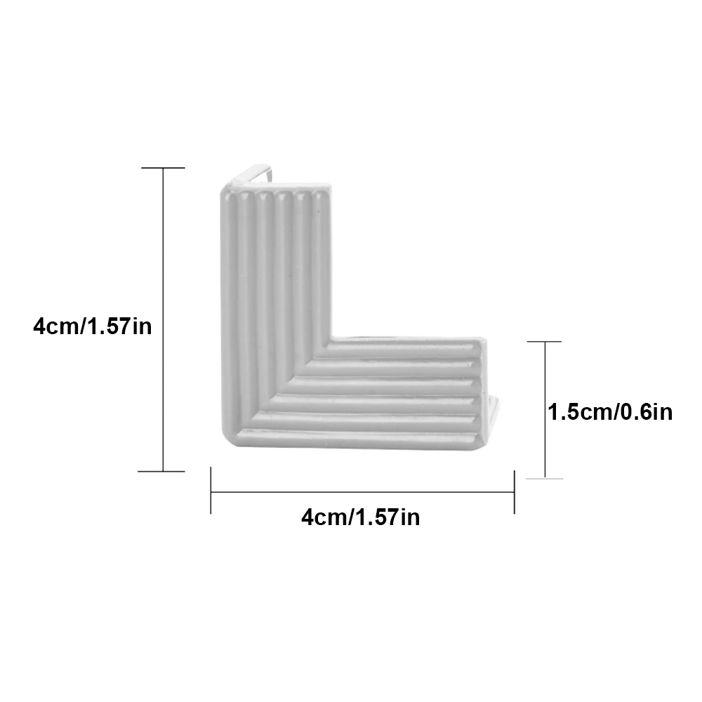 

4 Pcs Of T-Shaped Enlarged Anti-Collision Corner Table Corner Protective Cover Protector Furniture Baby Child Protection Safety