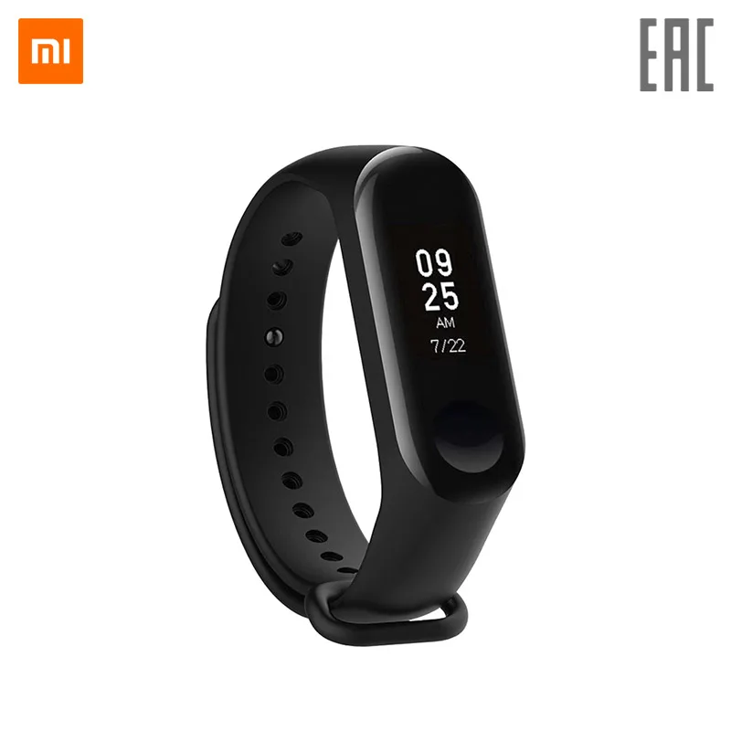 Фитнес-браслет Xiaomi Mi Band 3 Смарт-браслет Bluetooth 4.2 Монитор сердечного ритма