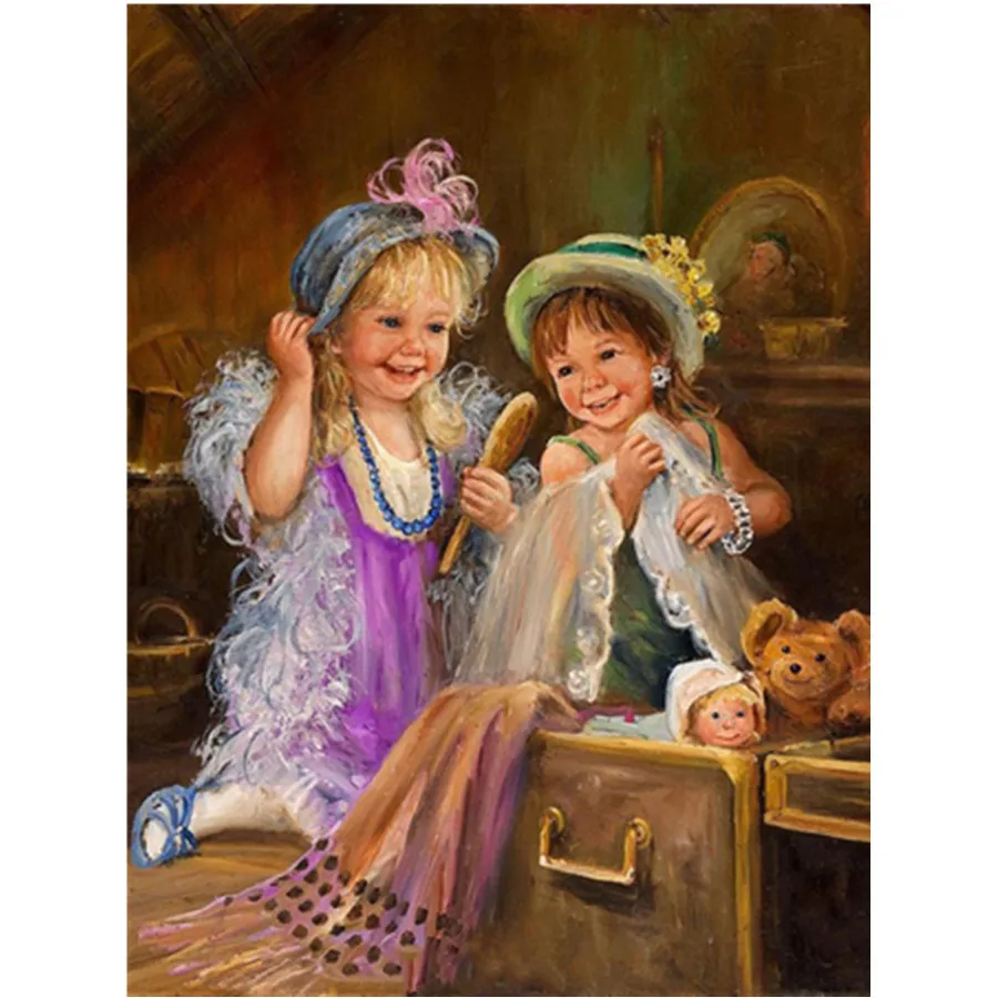 

Алмазная вышивка, портрет, детская картина стразы, полноразмерная/круглая 5d алмазная живопись, Детская мозаика для вышивки крестиком