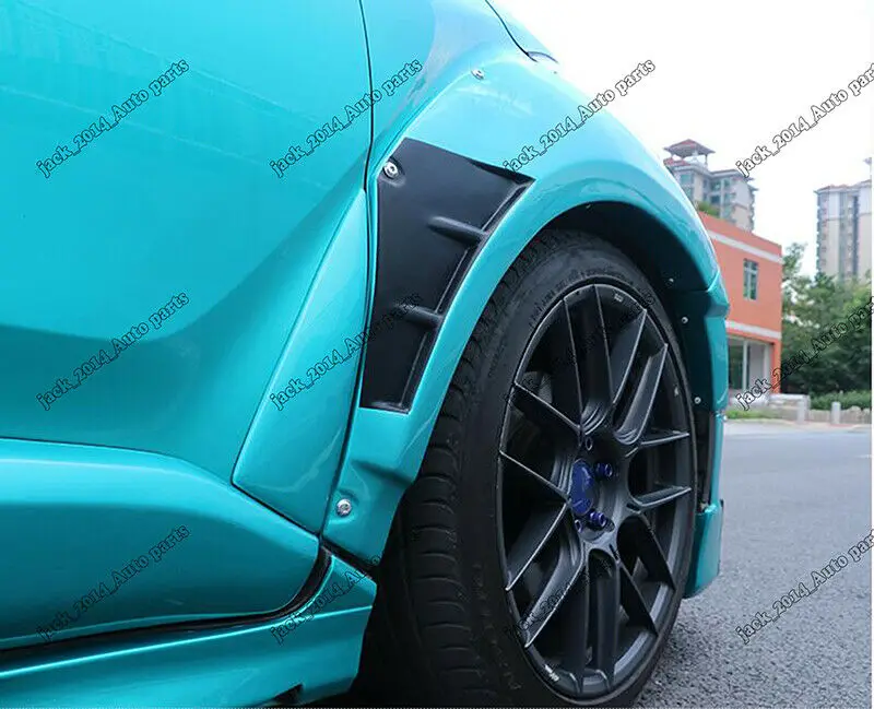 Для Toyota CHR C HR 2017 2018 ABS Брызговики отражатели колесо для бровей Неокрашенная крышка
