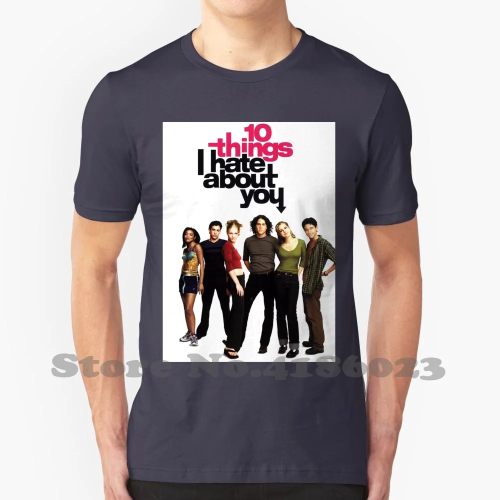 

Модная футболка с надписью «I Hate About You», 10 вещей