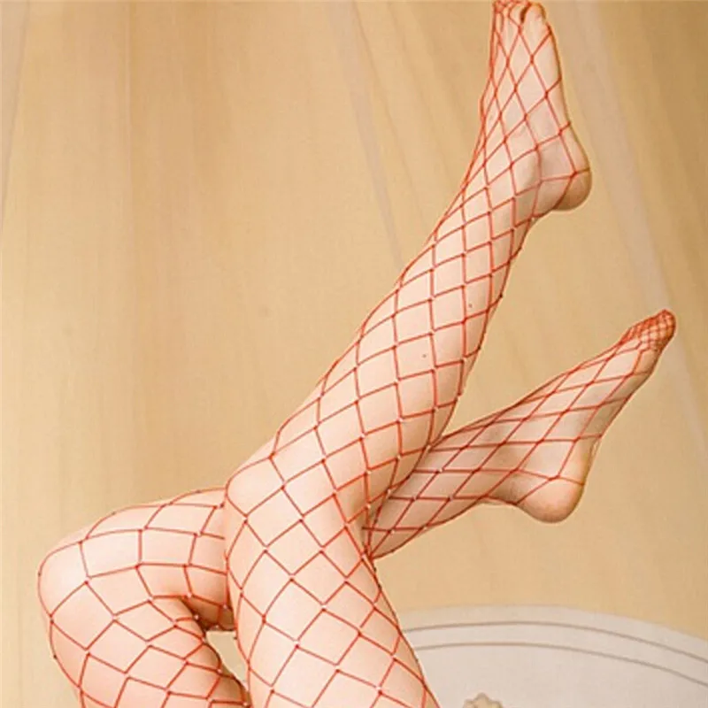 

1PC Women Pantyhose Tights Summer Nylon Stockings Seamless Fishnet Mesh Female Fashion Hosiery