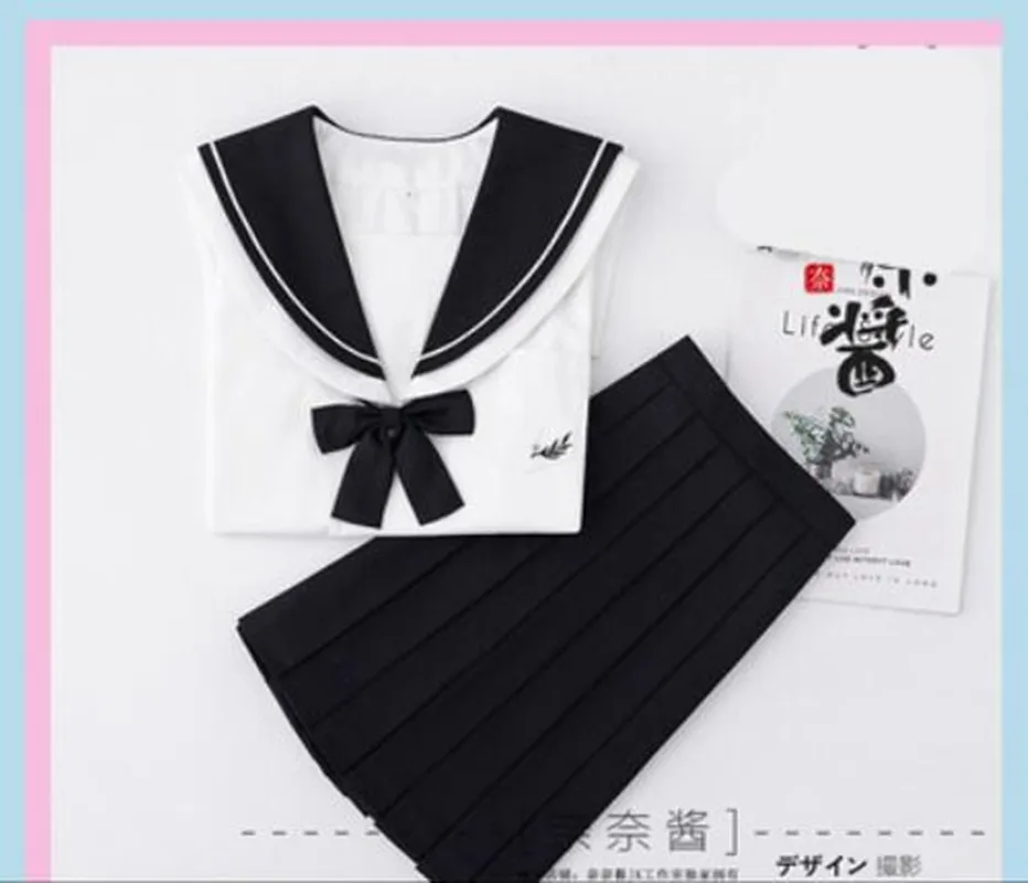 Школьная форма Jk милый Повседневный матросский костюм для девочек платье Jpanese