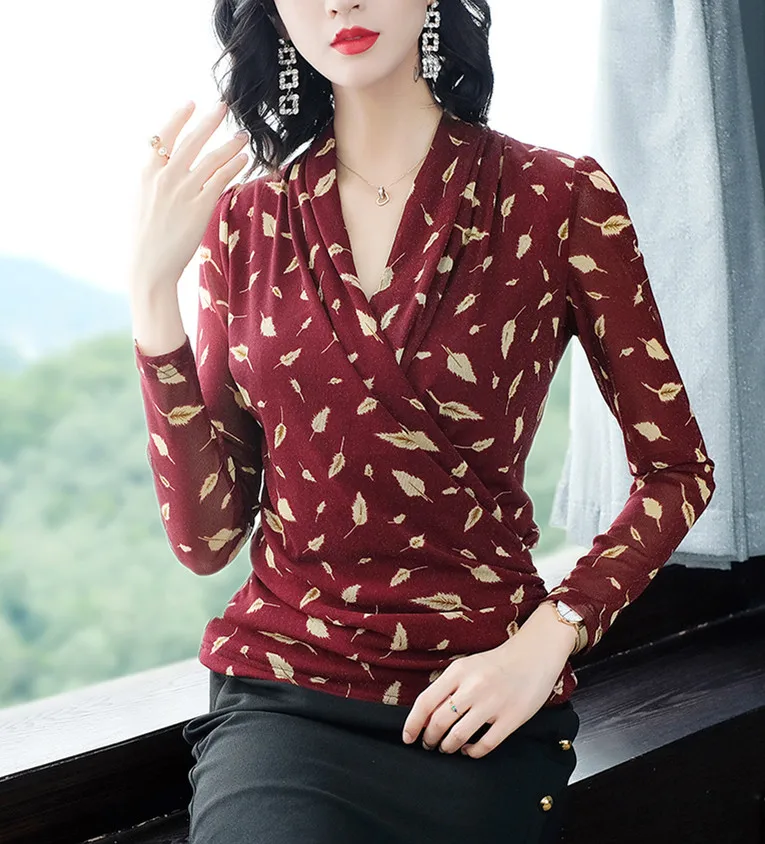 

T shirt women letter printing loose casual harajuku Long Sleeves yellow tshirt big one