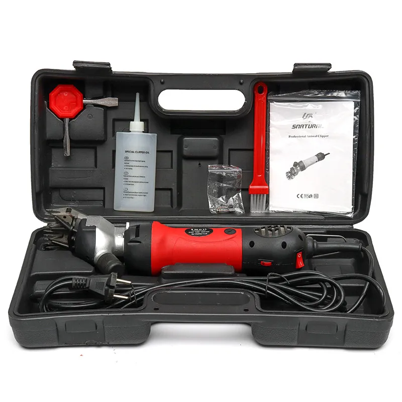 

1200W 220V 6 Gears Adjust Speed Electric Sheep Goat Shearing Machine Trimmer Tool Wool Scissor Cut Machine Hair Clipper With Box